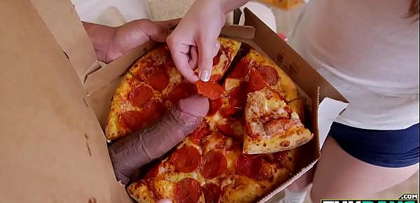  Joseline Kelly In Magnum Size Pizza